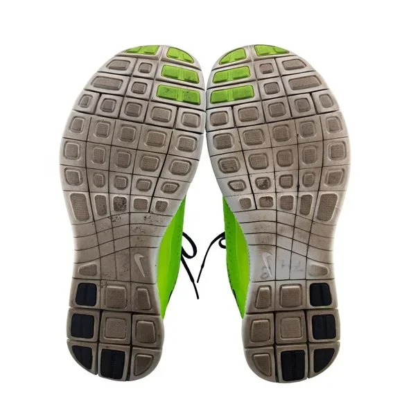 Nike Free 4.0 V2 Men's Size 9 Electric Green Reflect Silver Pure Platinum - Picture 11 of 12